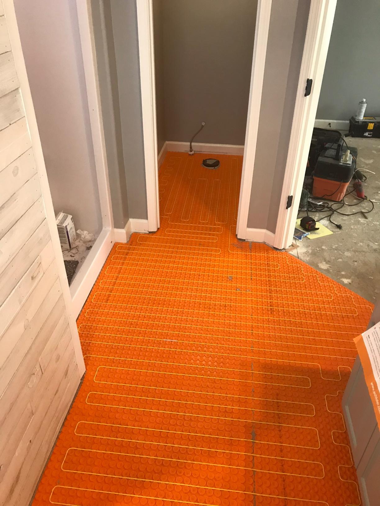 Schluter Ditra-Heat Electric Floor Heating Membrane, 1/4