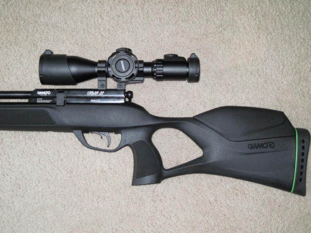 Gamo Urban PCP Bolt Action Air Rifle - .22 Cal - 1100 FPS - Black | Whisper Fusion Suppression - 10-Shot Magazine - Hammer-Forged Rifled Barrel customer photo 2