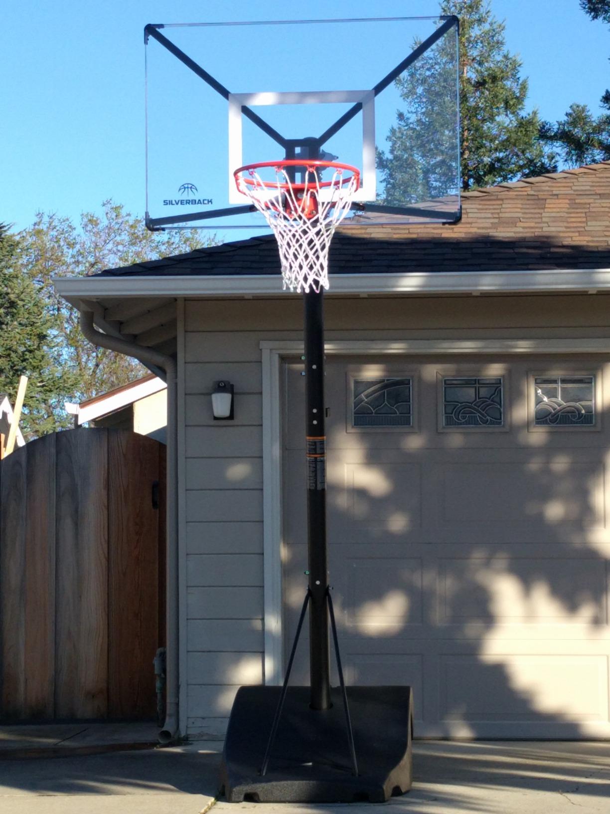 Silverback NXT Adjustable 10ft Outdoor Basketball Hoop customer photo 1