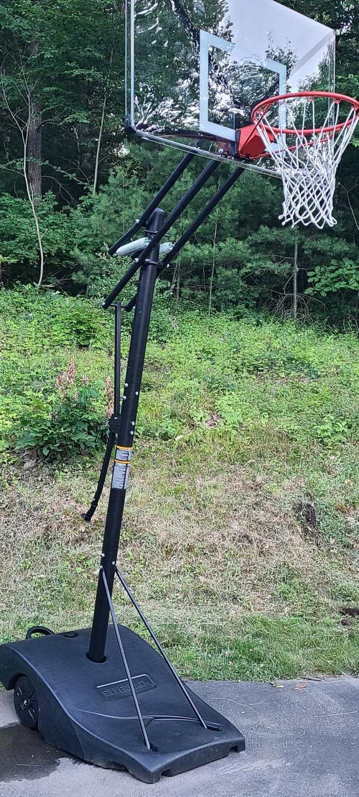 Silverback NXT Adjustable 10ft Outdoor Basketball Hoop customer photo 2