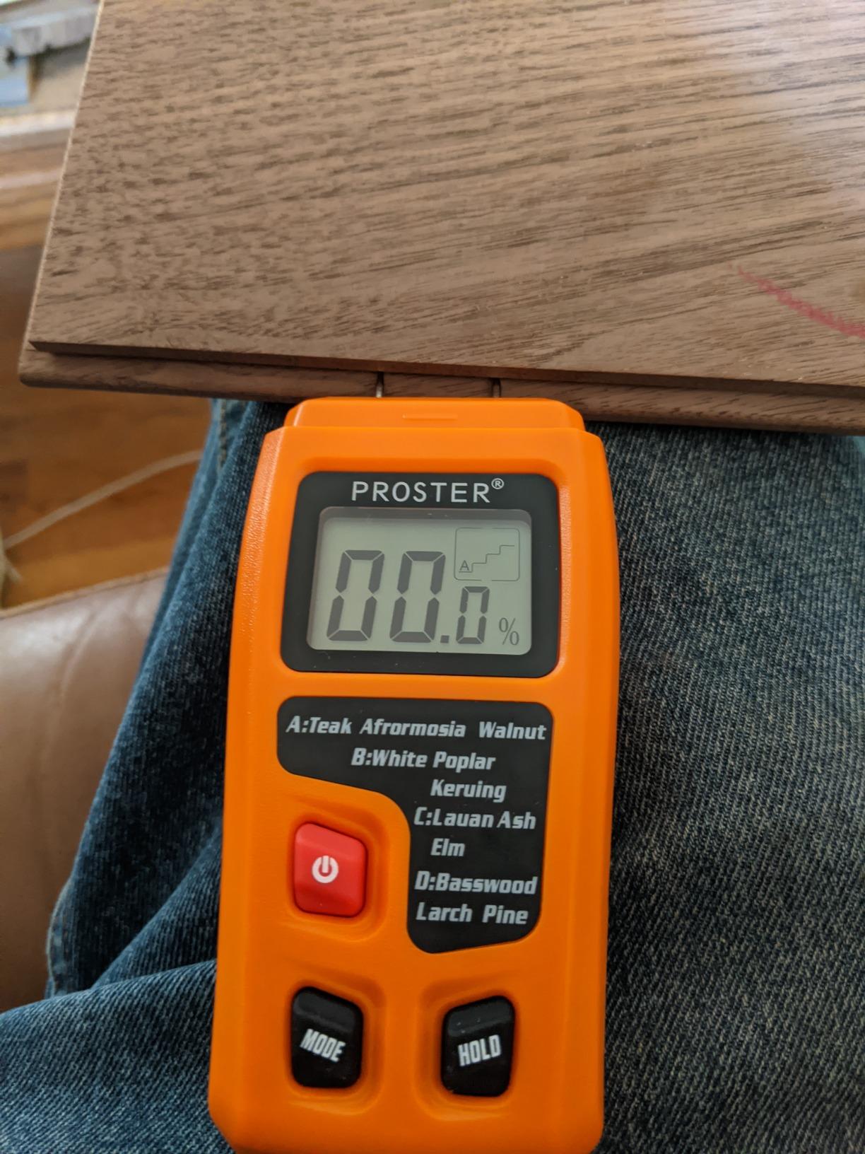 Proster Wood Moisture Meter 4 Modes 0-99.9% for Wood/Paper/Firewood customer photo 2