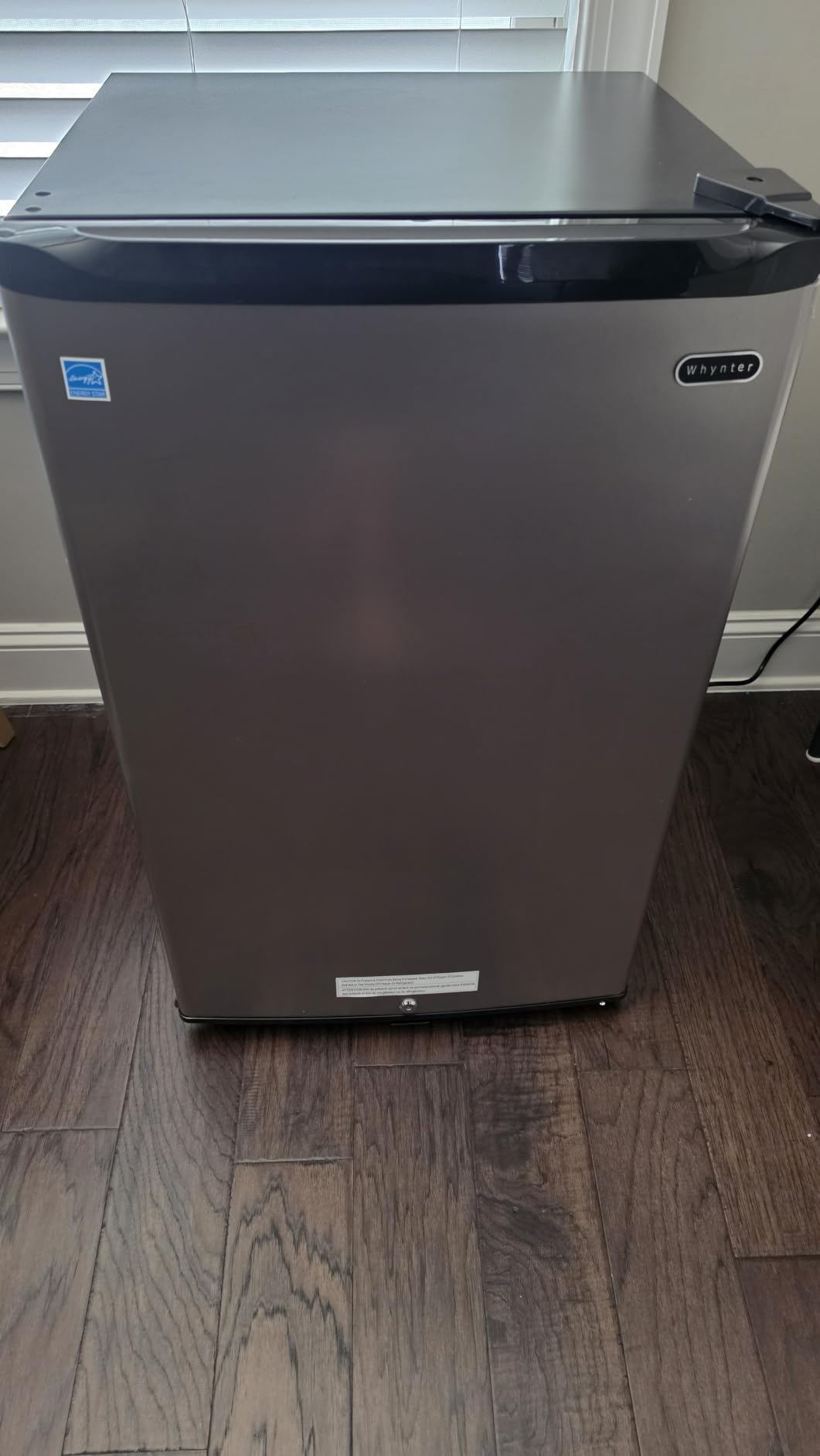 Whynter CUF-301BK 3 cu. ft Energy Star Upright Freezer with Lock – Black customer photo 1