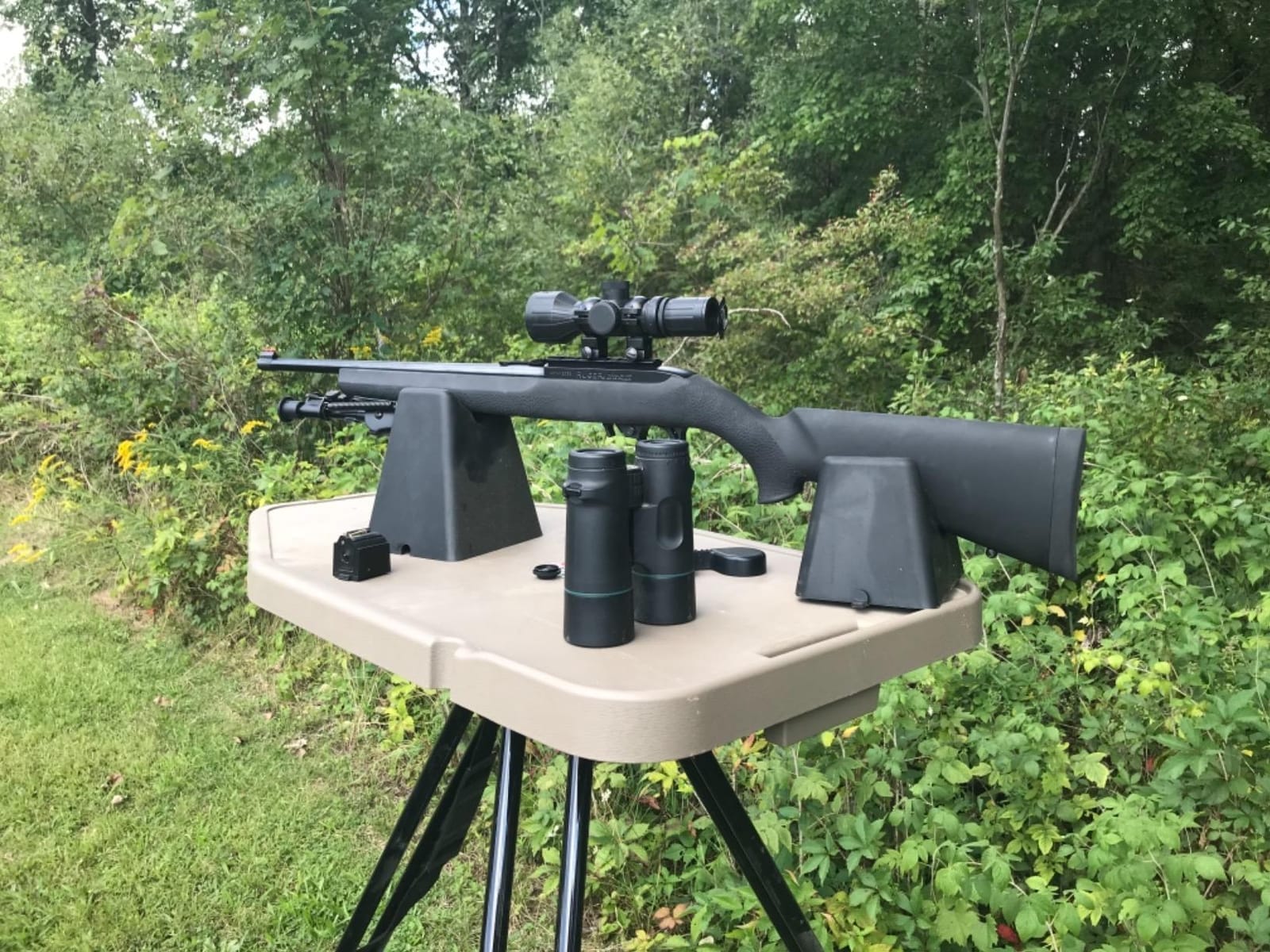 MTM HLST High-Low Shooting Table, USA Made, Dark Earth customer photo 2