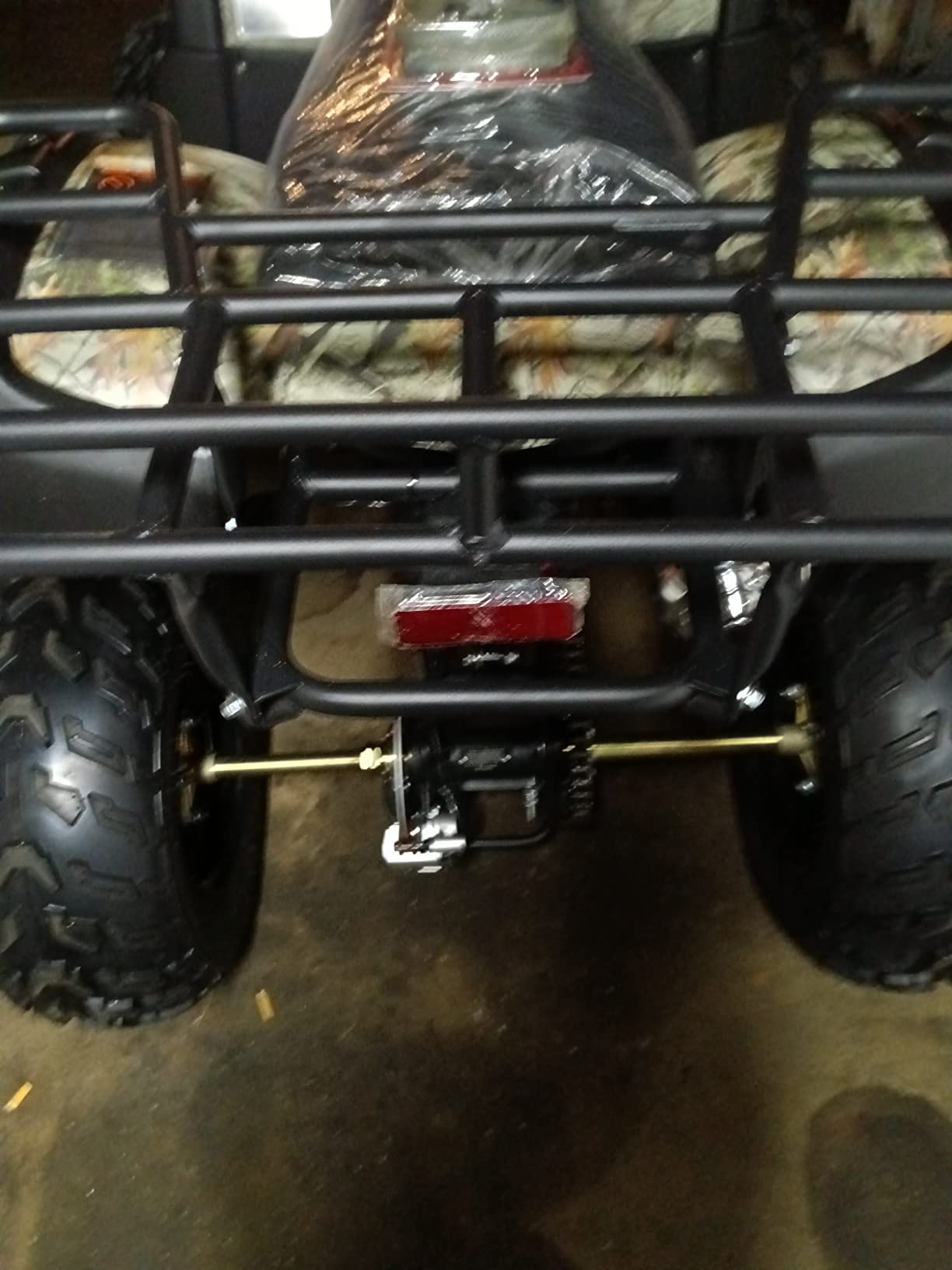 Taotao BULL150 150cc Adult ATV Four Wheelers For Sale Army Camo customer photo 2