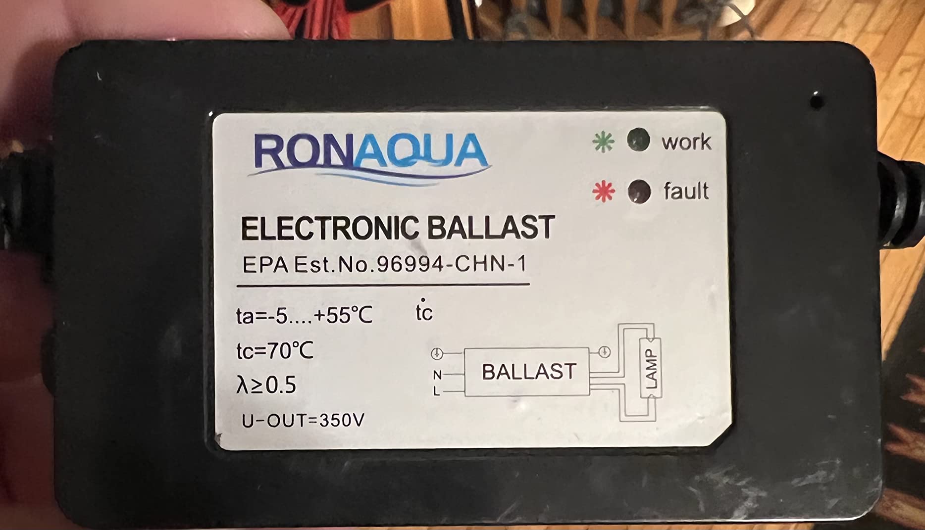 Ronaqua 55W Whole House UV Light Water Purifier, 12 GPM, 3/4'' MNPT Ports - Includes 2 Free Replacement Bulbs, Long-Lasting Performance, Ideal for Well & City Water customer photo 2