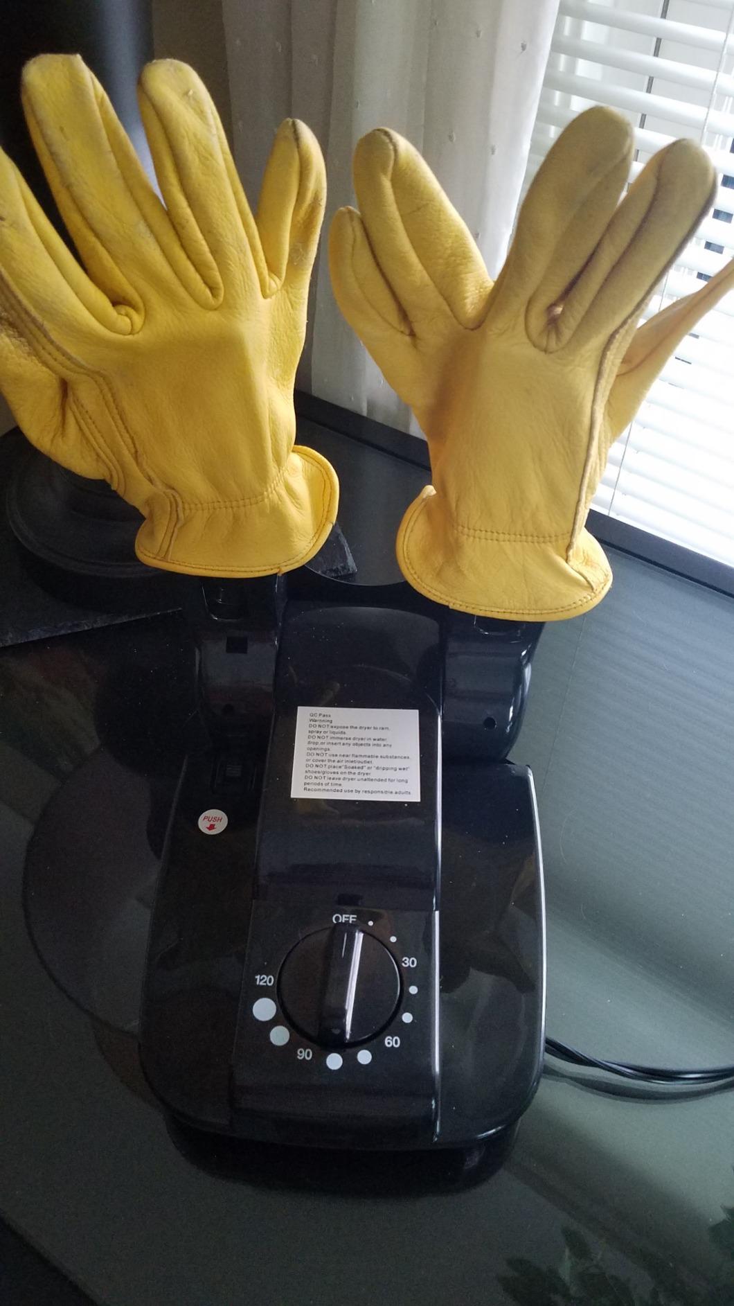 Portable Work Boot Dryer, Foldable Shoe Dryer for Gloves Shoes customer photo 1
