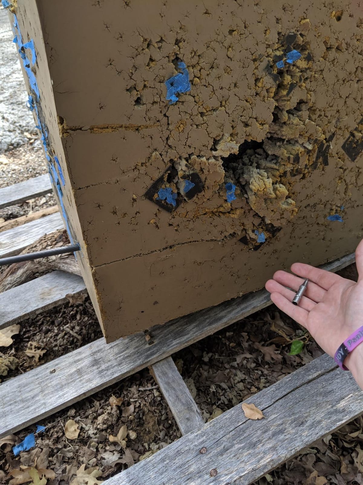 Block 6x6 Poly Fusion Archery Target 6-Sided, 18x18x16, Polyfusion Technology, Black customer photo 2
