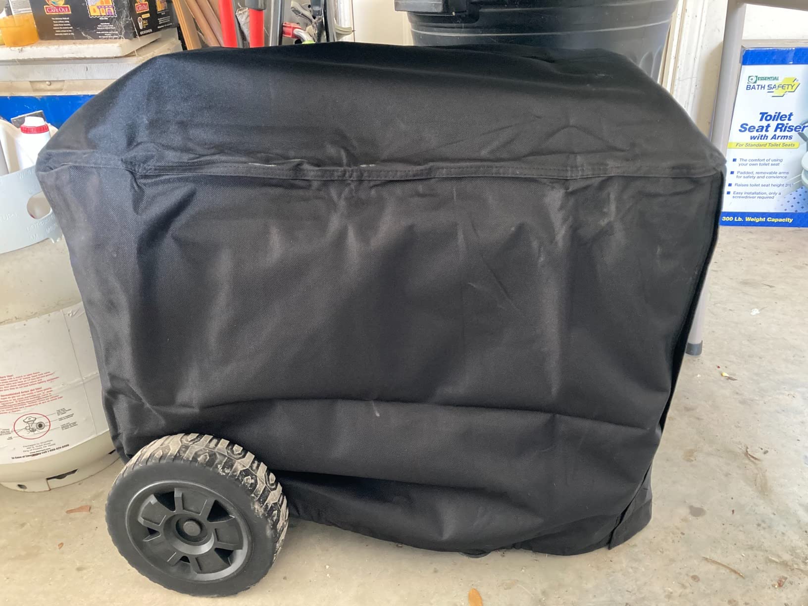 Porch Shield Generator Cover for 5000-10000W, 32 x 24 x 24 inch, Black customer photo 1