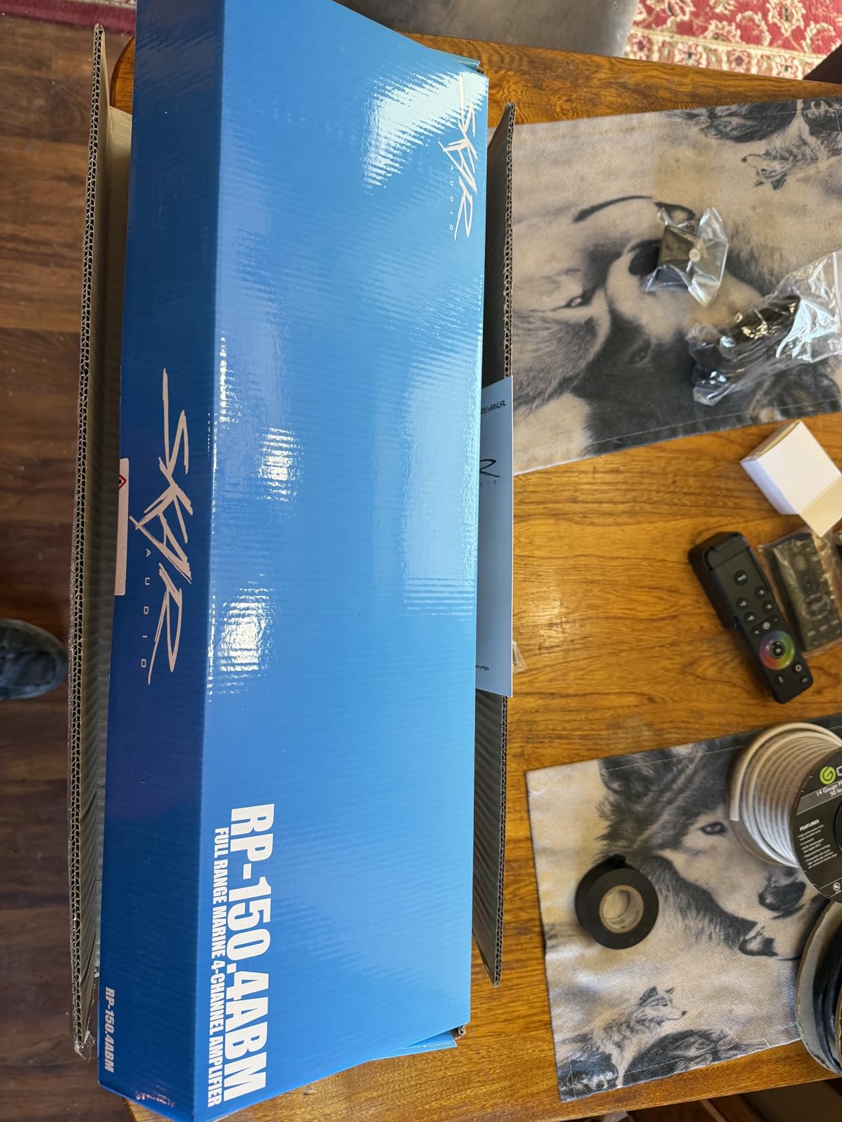Skar Audio RP-150.4ABM 1,000 Watt Full-Range Class A/B 4-Channel Marine Amplifier customer photo 1