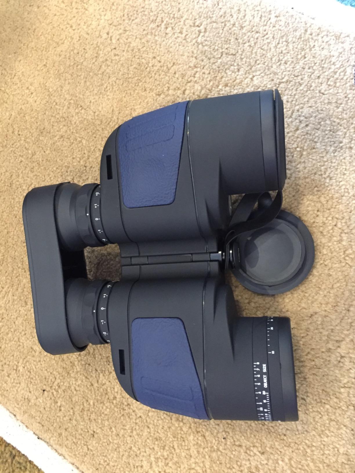 AOMEKIE 7x50 Marine Binoculars for Adult Waterproof Rangefinder & Compass customer photo 1