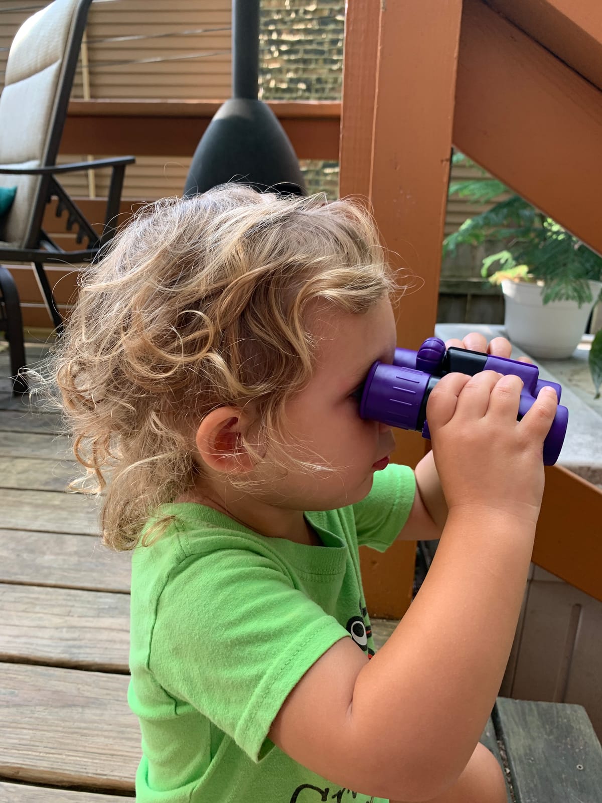 Think Peak Green Binoculars Science Toy for Kids Ages 3-12 Years - Real Compact Outdoor Adventure & STEM Educational Nature Hiking Explorer for Bird Watching, Camping Children’s Birthday Gift customer photo 1