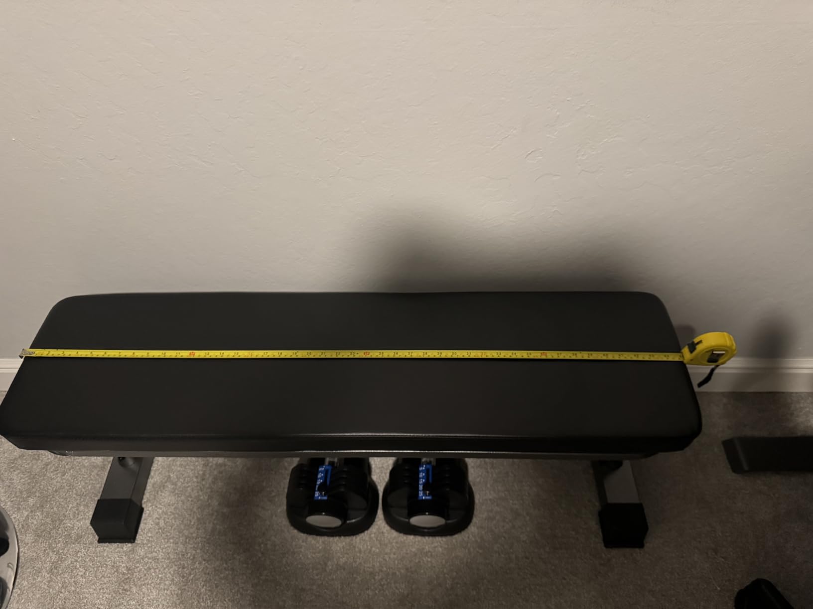 Finer Form Foldable Flat Weight Bench for Home Gym, 1,000 lb Capacity customer photo 2