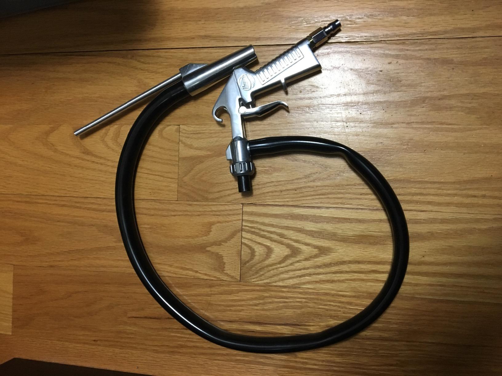 Jewboer Sandblaster Sand Blaster Gun Kit for Abrasive Media Blaster Sandblasting Cabinet with Hose Nozzles Tip customer photo 1