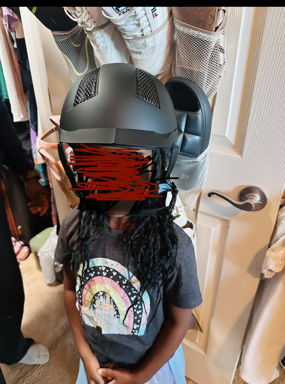 TuffRider Starter Horse Riding Helmet | Comfortable ABS SEI-Certified Protective Equestrian Head Gear customer photo 2