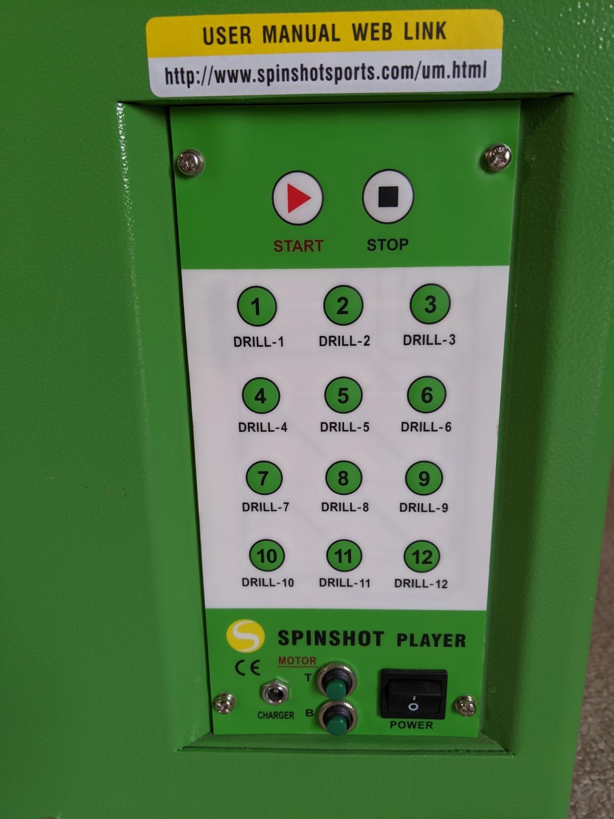 Spinshot Lite Tennis Training Machine Basic Model (Best Model for Junior Player) customer photo 2