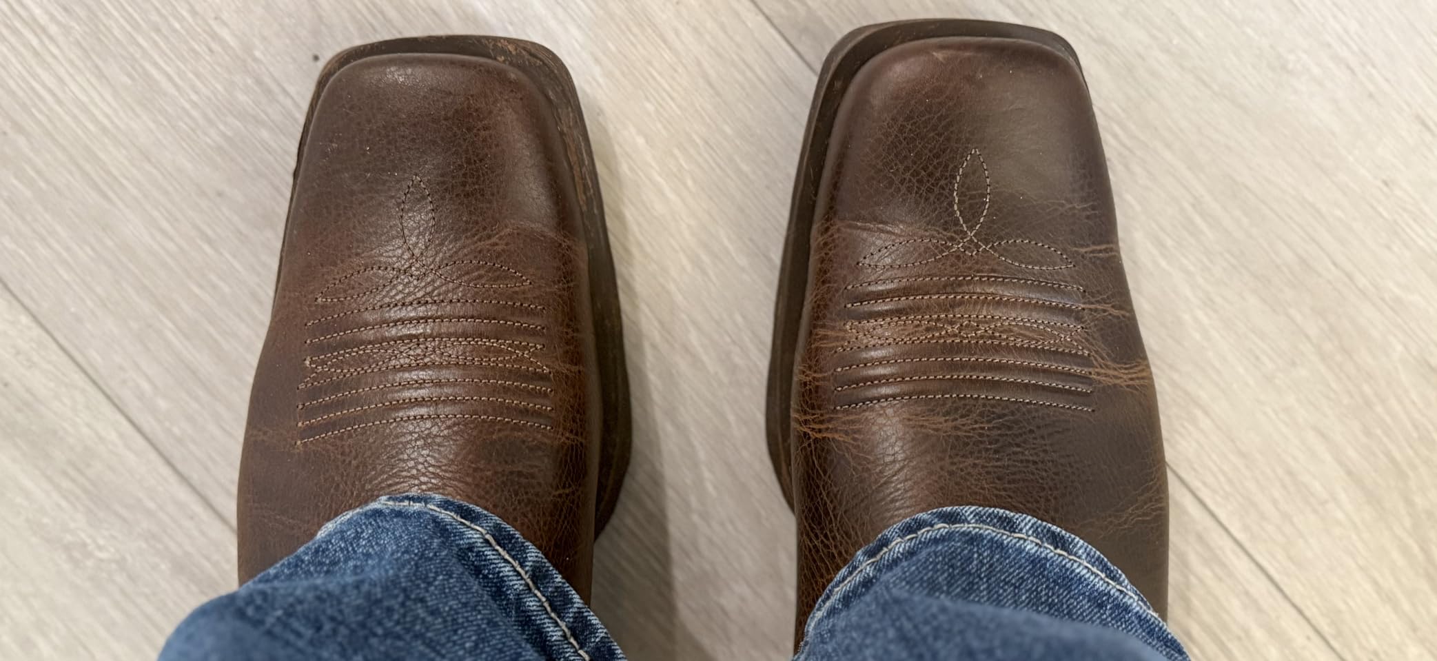 Ariat Rambler Western Boot – Men’s Leather, Square Toe, Western Boots customer photo 2