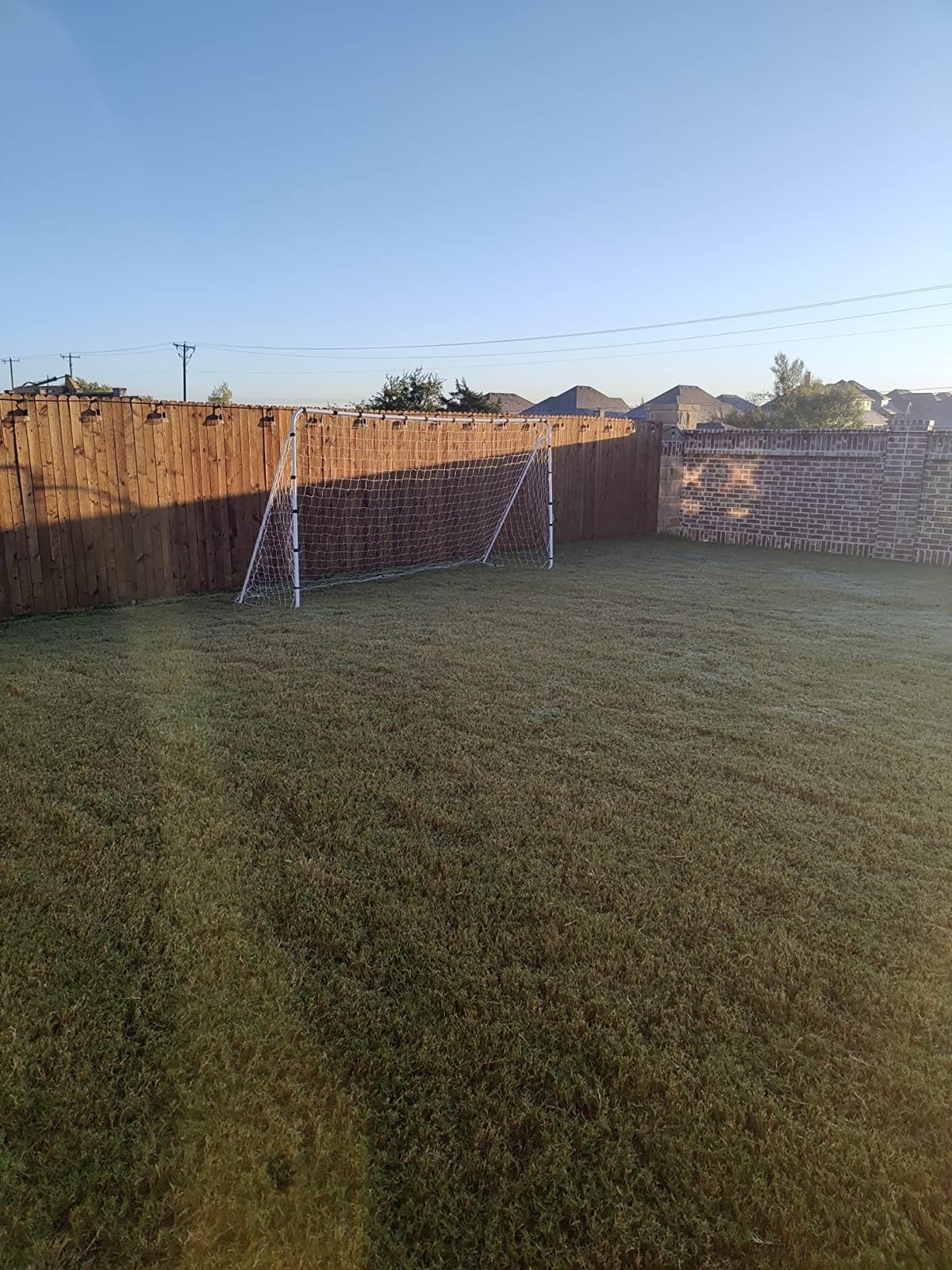 F2C Soccer Net 12 x 6 Soccer Goal for Backyard, Steel Frame for Kids, Adult Portable Shooting Training Aid with Carry Bag,Ground Stakes Waterproof (12x6 FT) customer photo 1