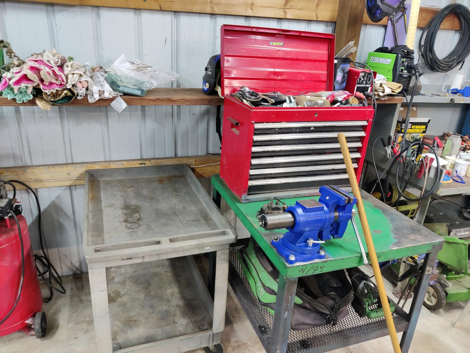 Forward DT08125A 5 Inch Heavy Duty Bench Vise with 360°Swivel Base and Head customer photo 1