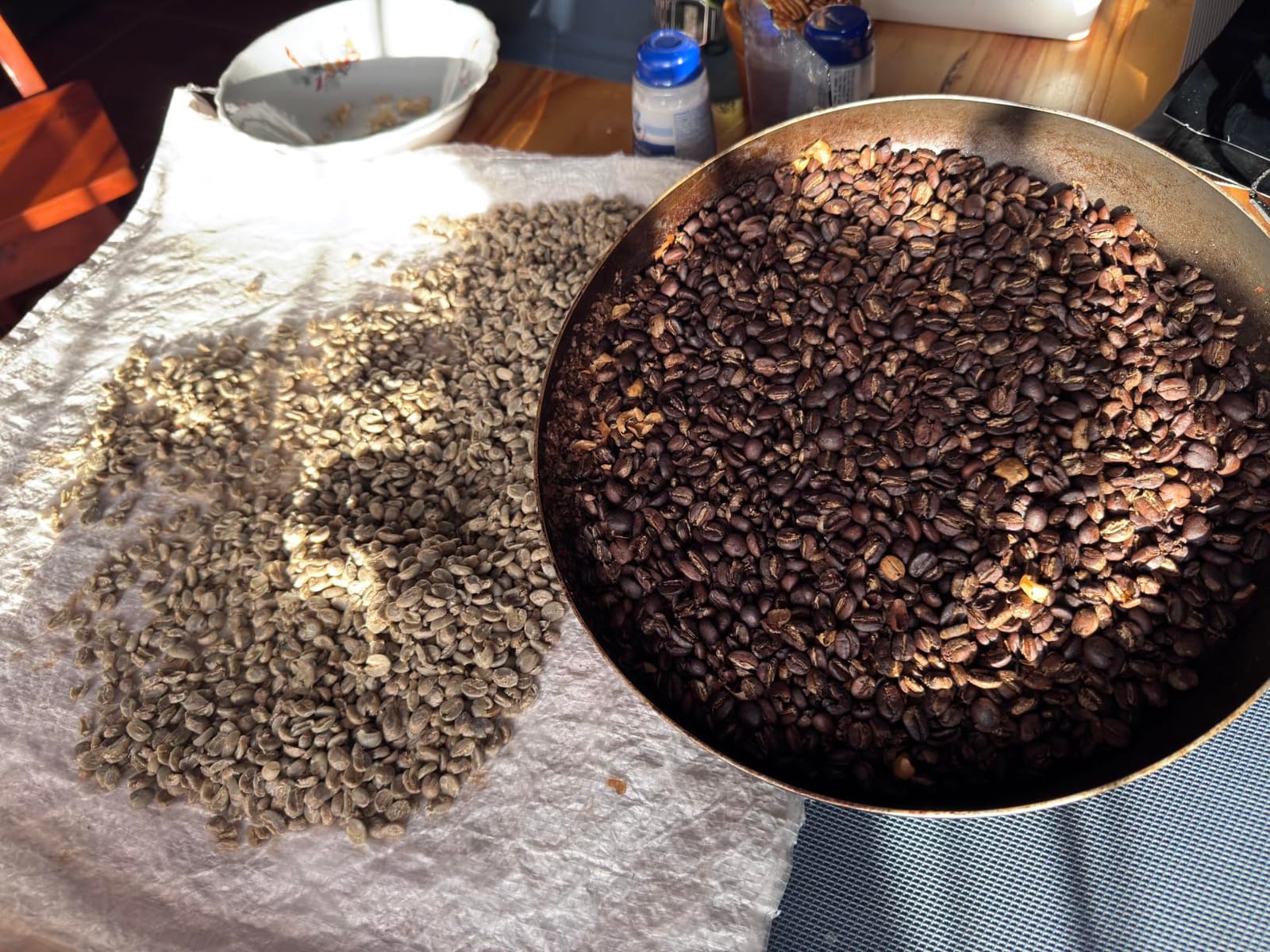JIAWANSHUN 1.1LB Electric Coffee Bean Roaster 1200W customer photo 2