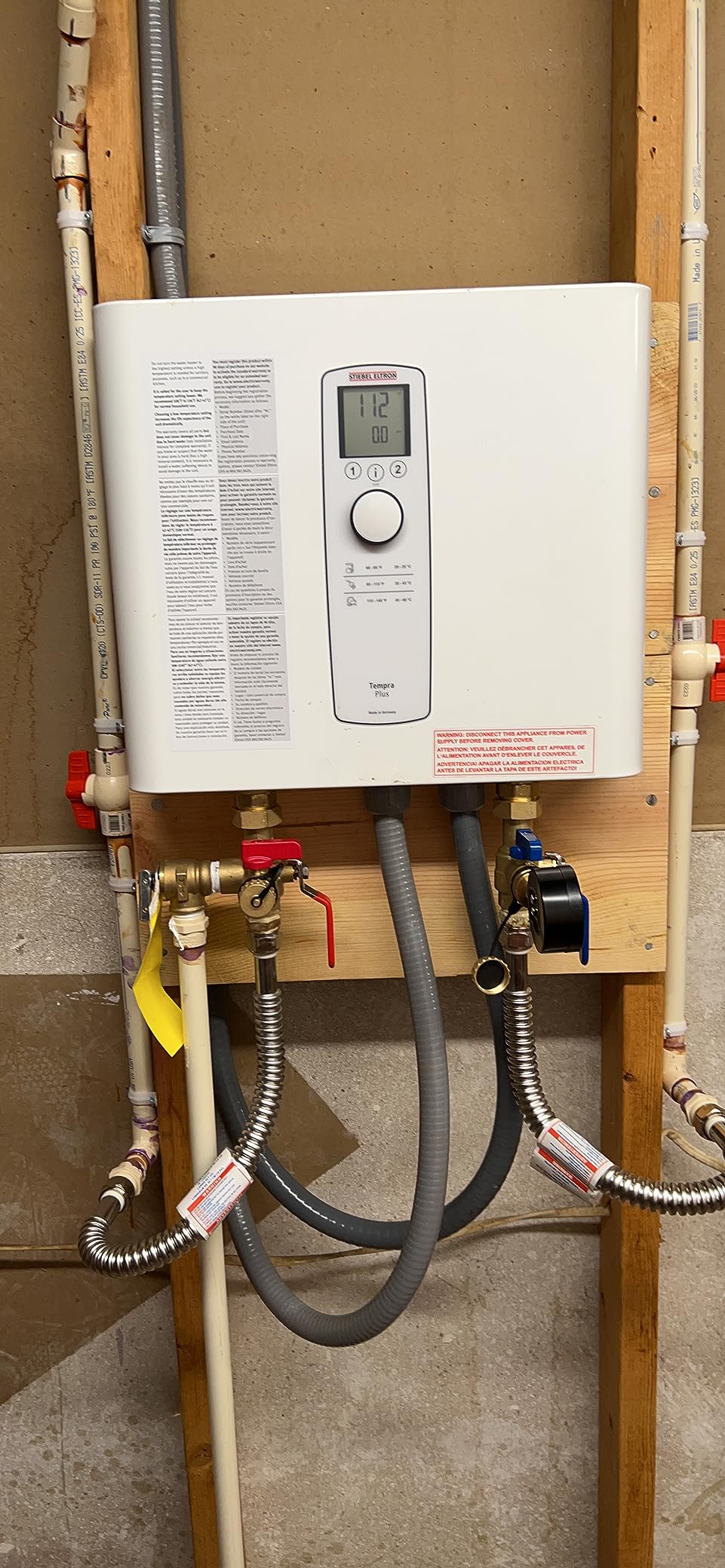 Stiebel Eltron Tempra 29 Plus Electric Tankless Water Heater, 28.8kW, 240V customer photo 1