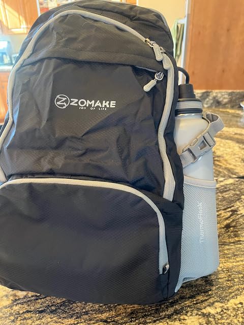 ZOMAKE Lightweight Packable Backpack 30L, Foldable Travel Hiking Daypack customer photo 1