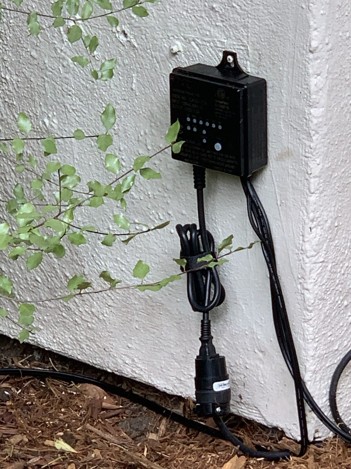 DEWENWILS 60W 120V Low Voltage Transformer Outdoor, 120V AC to 12V DC | Timer & Photocell Sensor, Weatherproof LED Landscape Lighting, Spotlight, Pathway Light, ETL Listed customer photo 1