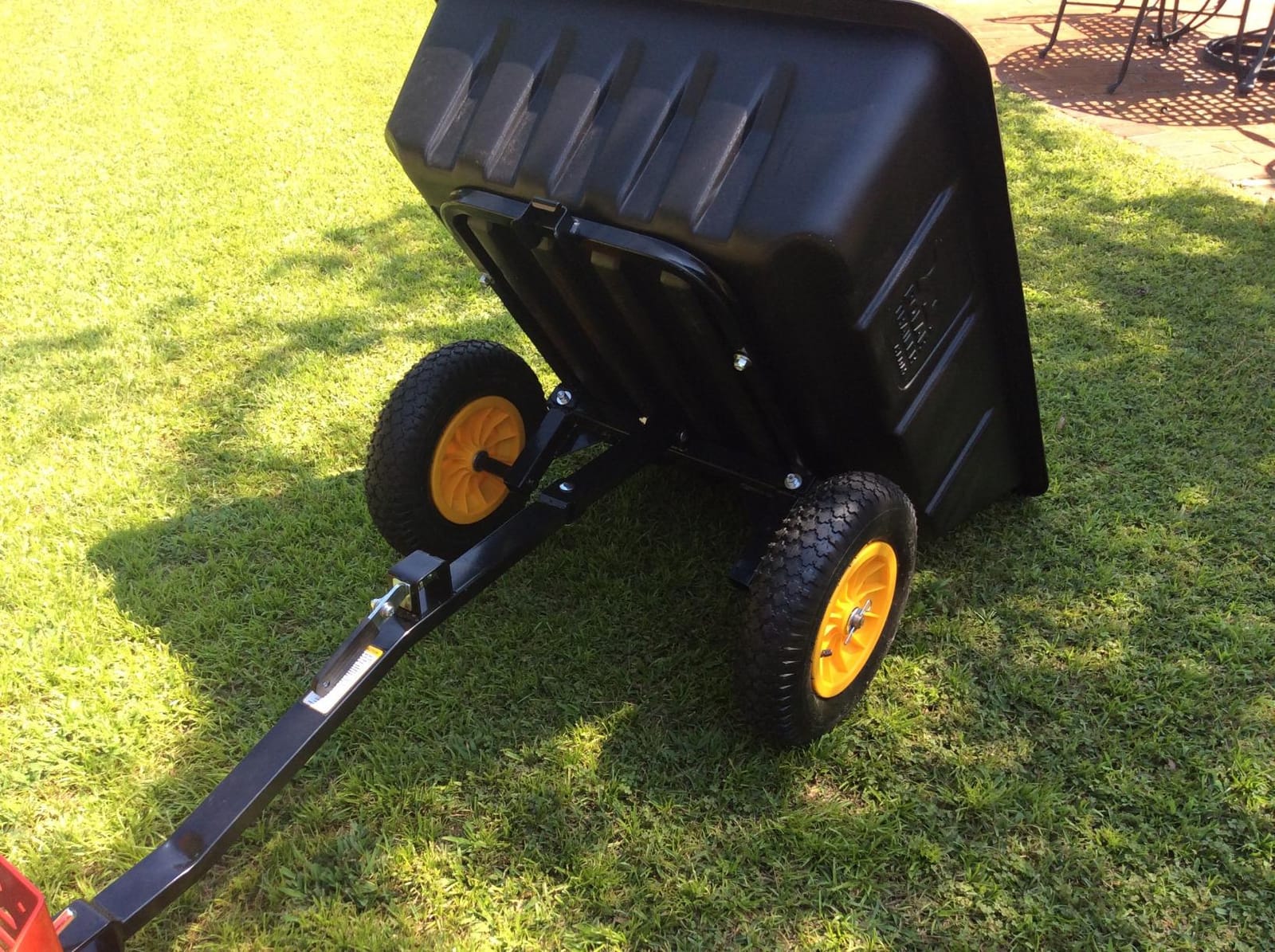 Polar LG7 Lawn & Garden Trailer 600 lb Capacity Model 9393 customer photo 1