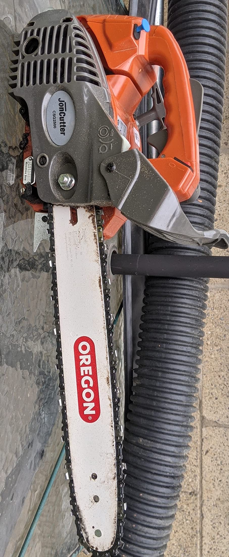 Farmertec 25.4cc JonCutter Prowler Puppy Top Handle Arborist Gasoline Chainsaw Power Head Without Saw Chain and Blade customer photo 1