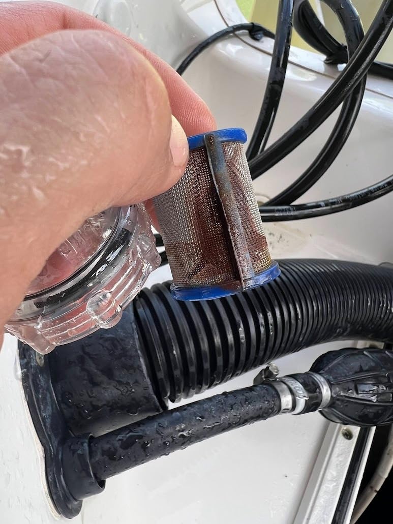 SEAFLO 55-Series Washdown Pump Kit - 12V DC, 5.5 GPM, 70 PSI, Self-Priming, Coiled Hose, Spray Nozzle, High Flow for RV, Boat, Off-Grid, Freshwater, and Saltwater Applications 4-Year Warranty customer photo 1