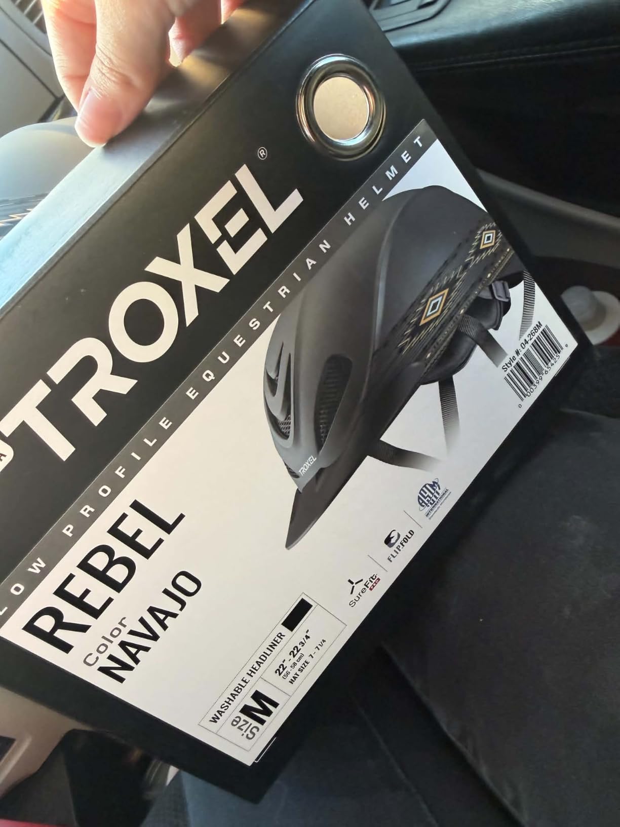 Troxel Rebel Bold Horse Riding Helmet, Low-Profile, Light, Adjustable Design, Safety Horseback Riding Gear customer photo 2