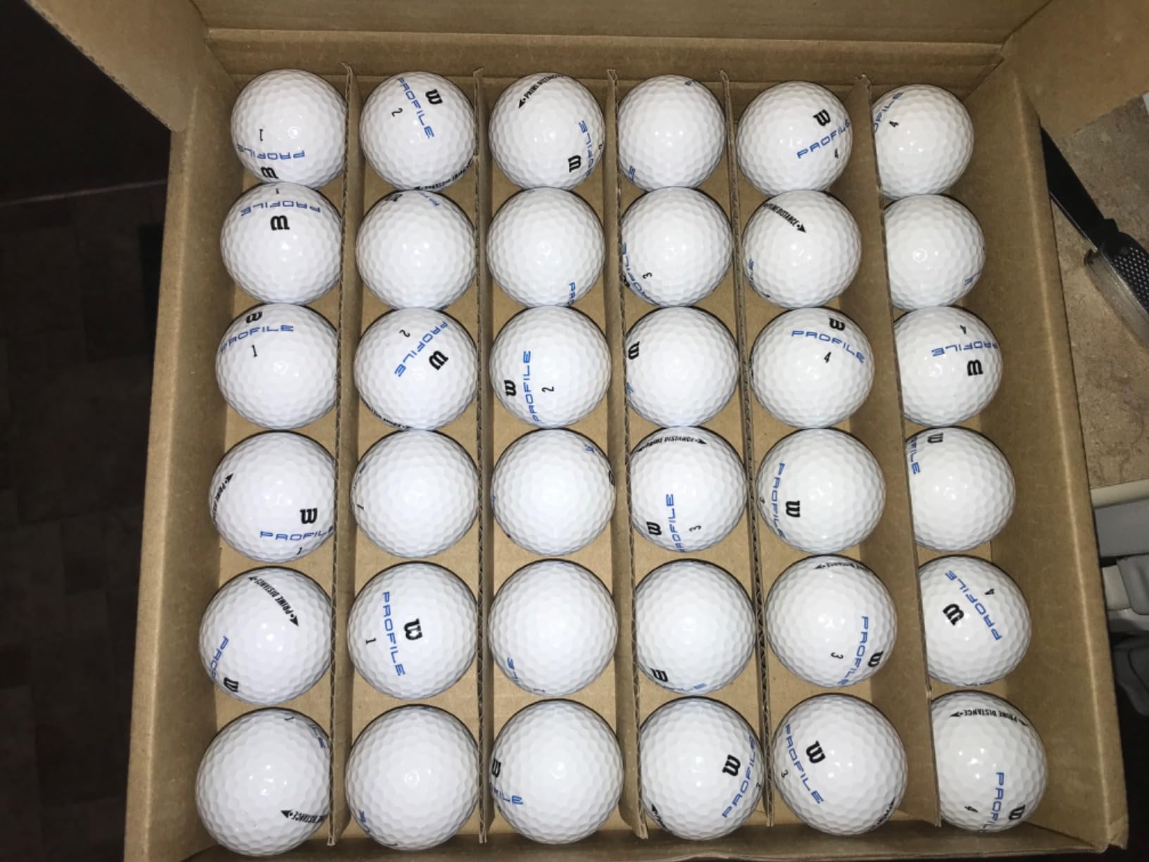 WILSON Profile Distance Golf Balls 36 Pack customer photo 2