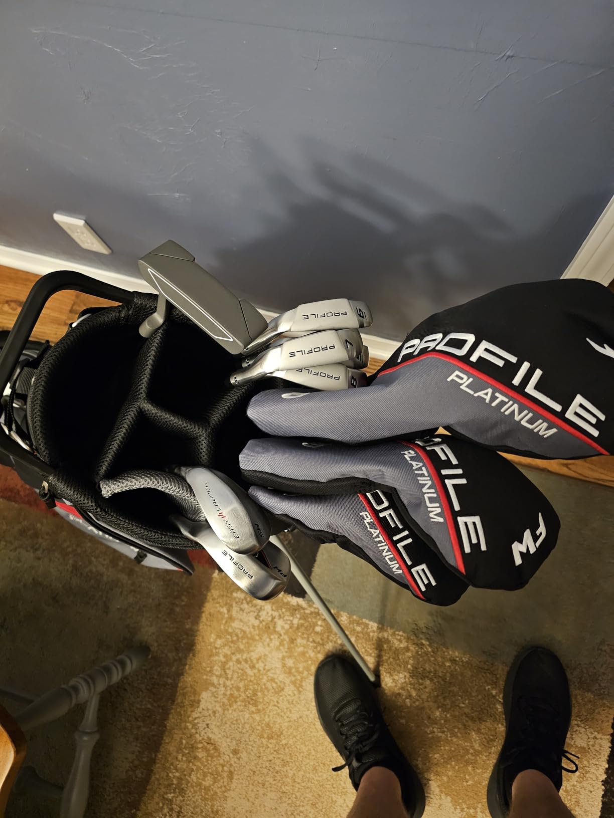 Wilson Men's Profile Platinum Complete Golf Club Package Set - Right Handed, Stand Bag customer photo 2