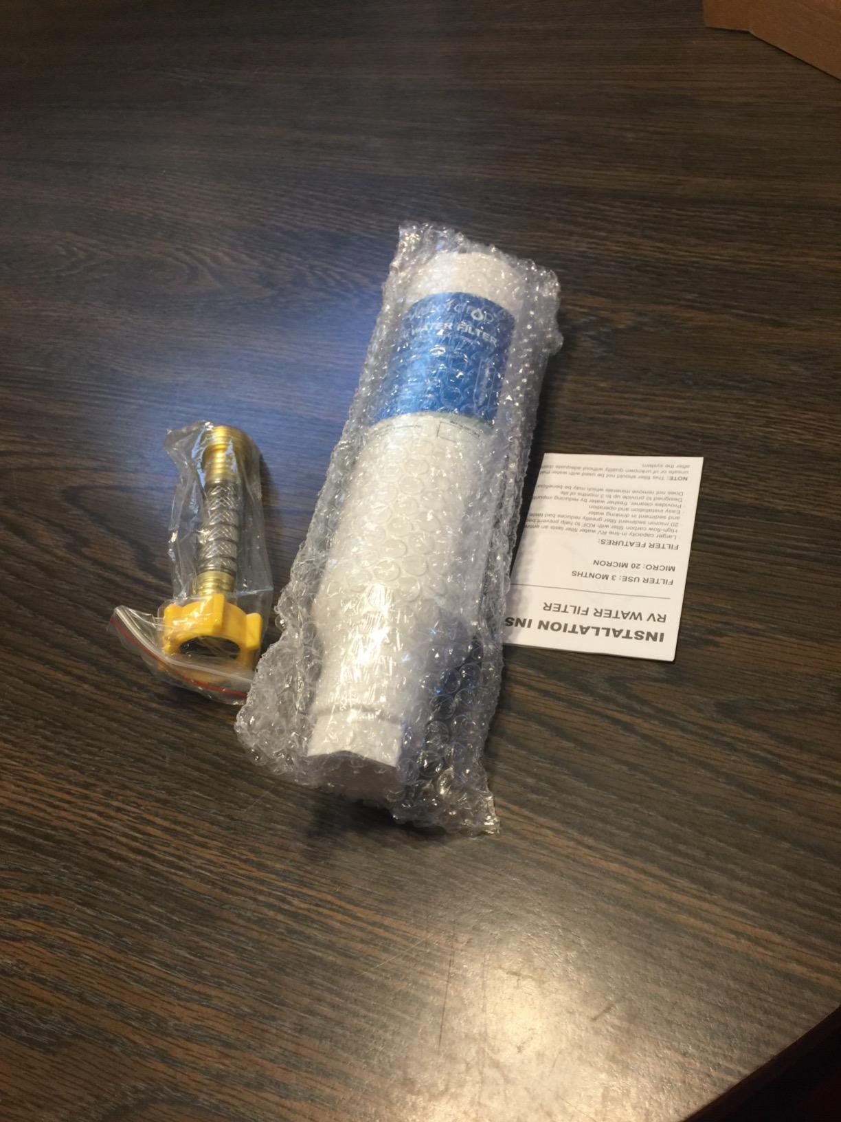 Waterdrop RV Inline Water Filter, Garden Hose and Camper Water Filter customer photo 2
