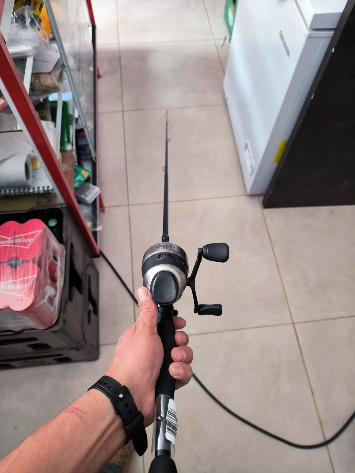 Zebco 33 Spinning Reel and Telescopic Fishing Rod Combo customer photo 1