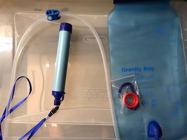 SimPure Portable Gravity-Fed Water Filter with 3L Bag customer photo 2