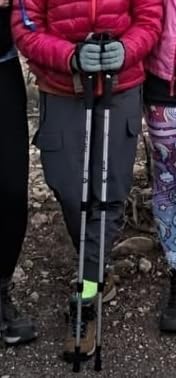 Telescopic Trekking Poles for Hiking, Anti-Shock Nordic Walking Sticks customer photo 1