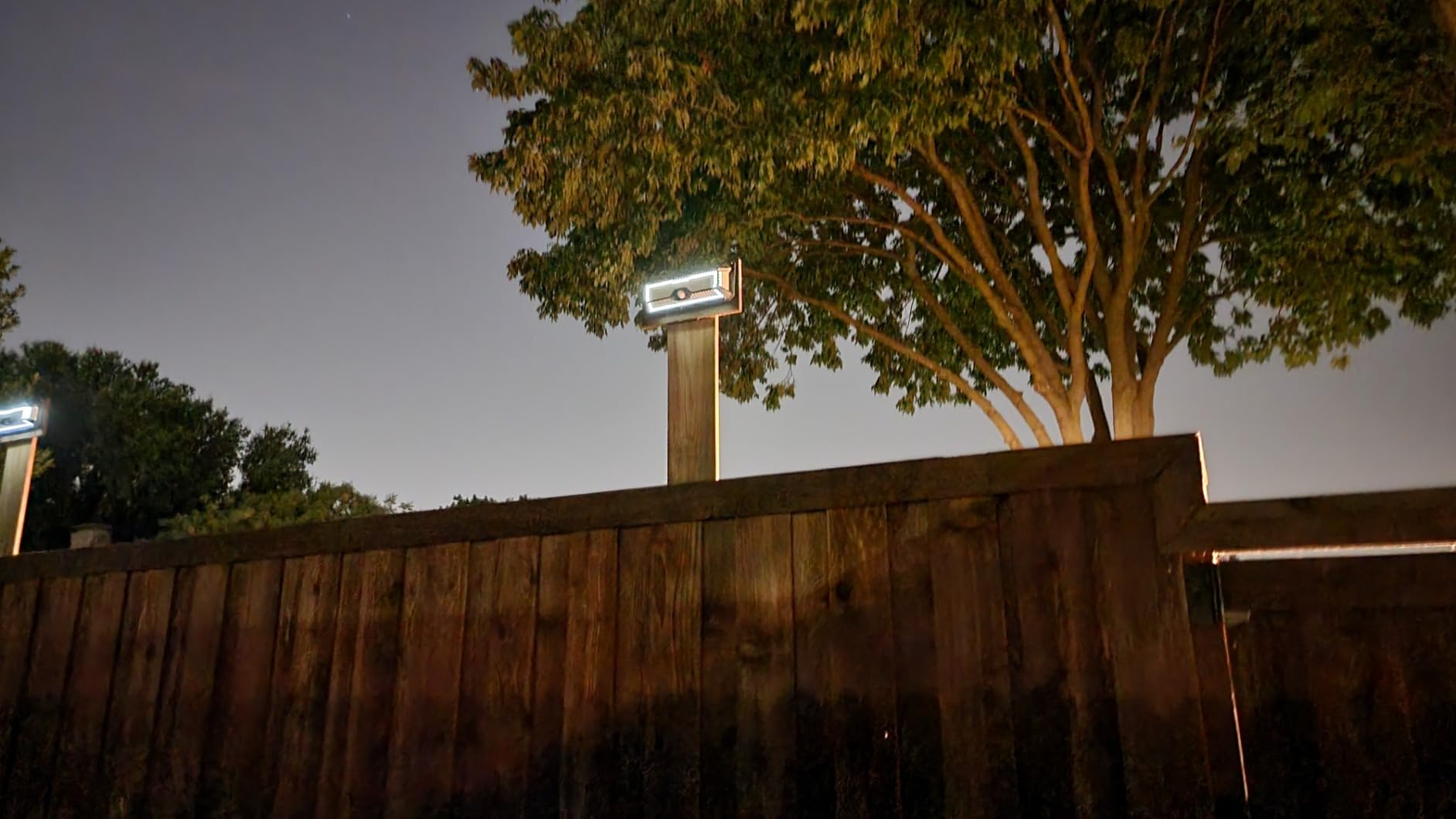 Solar Outdoor Lights - 4000Lm 268 LED Motion Sensor Lights Outdoor, IP65 Waterproof Led Security Lights Bright Solar Wireless Flood Wall Lights with 3 Optional Modes and 4 Wide Angle (2 Pack) customer photo 1