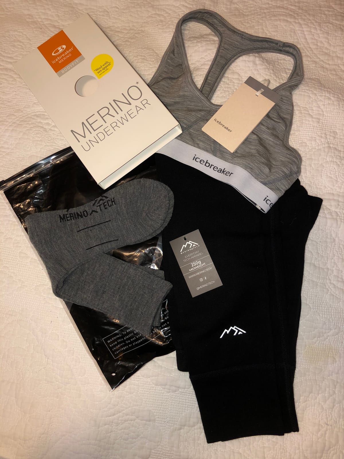 100% Merino Wool Base Layer Women Pants - Thermal Leggings Underwear customer photo 1