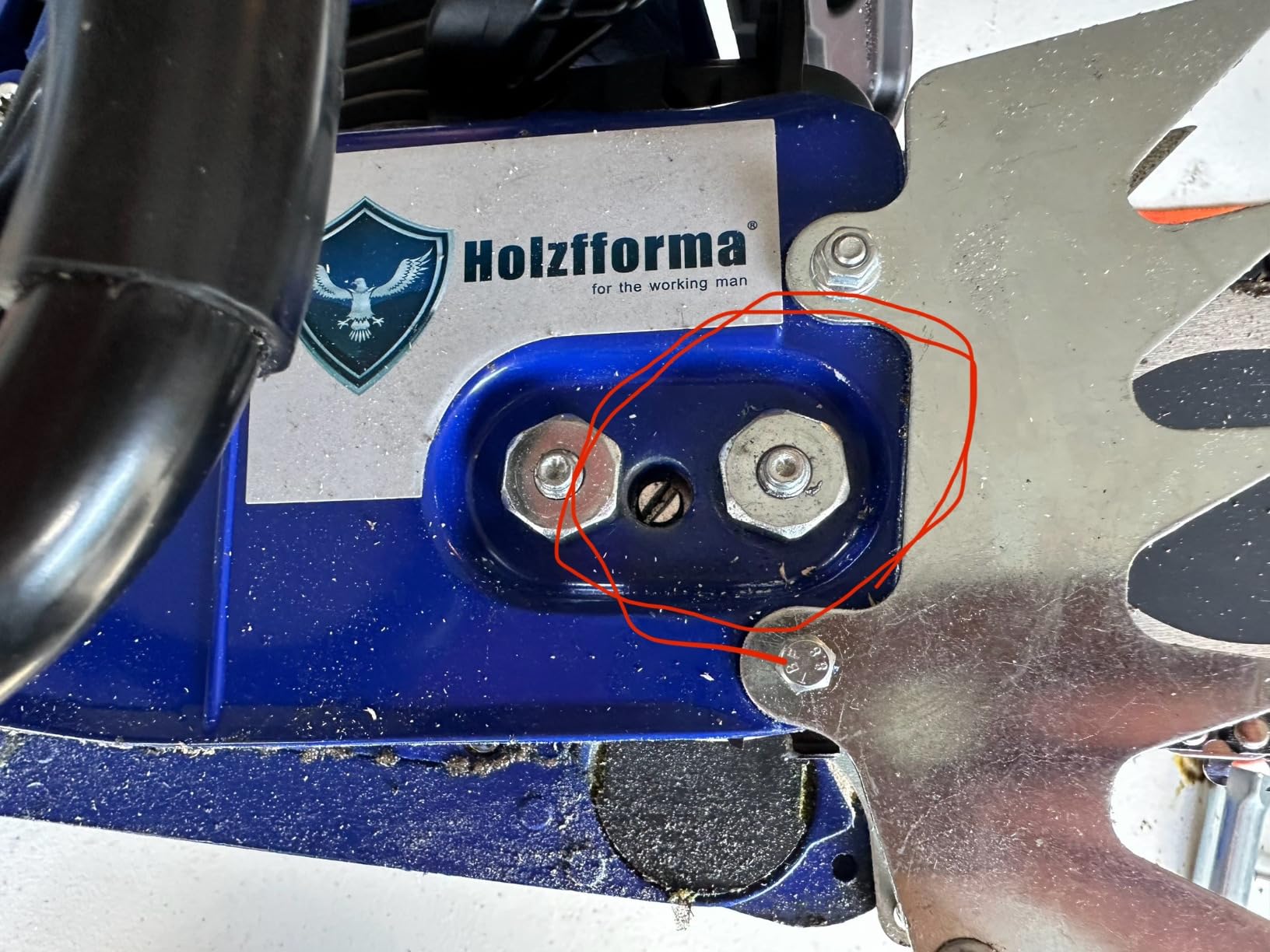 Holzfforma 92cc Farmertec Blue Thunder G660 Chain Saw Power Head ONLY. All Parts are Compatible WT MS660 066 Chainsaw customer photo 1