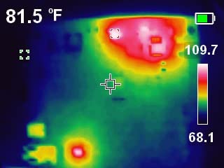 Klein Tools TI250 Rechargeable Thermal Imaging Camera, Camera Displays Over 19,200 Pixels with 3 Color Palettes, High/Low Temperature Points customer photo 2