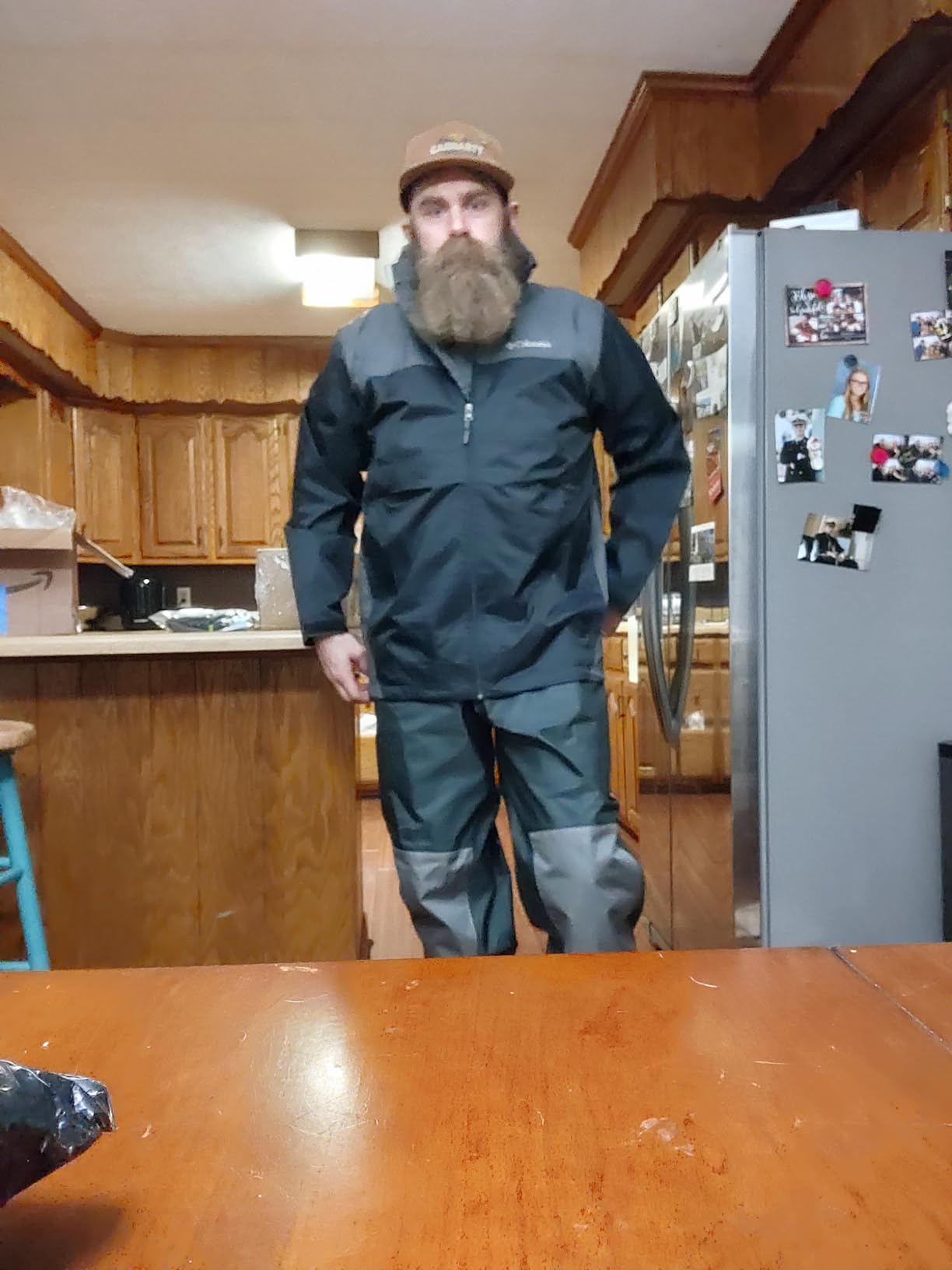 Dark Lightning Breathable Insulated Chest Waders, Perfect for 4 Seasons Fly Fishing Stocking Foot Waders for Men and Women customer photo 2