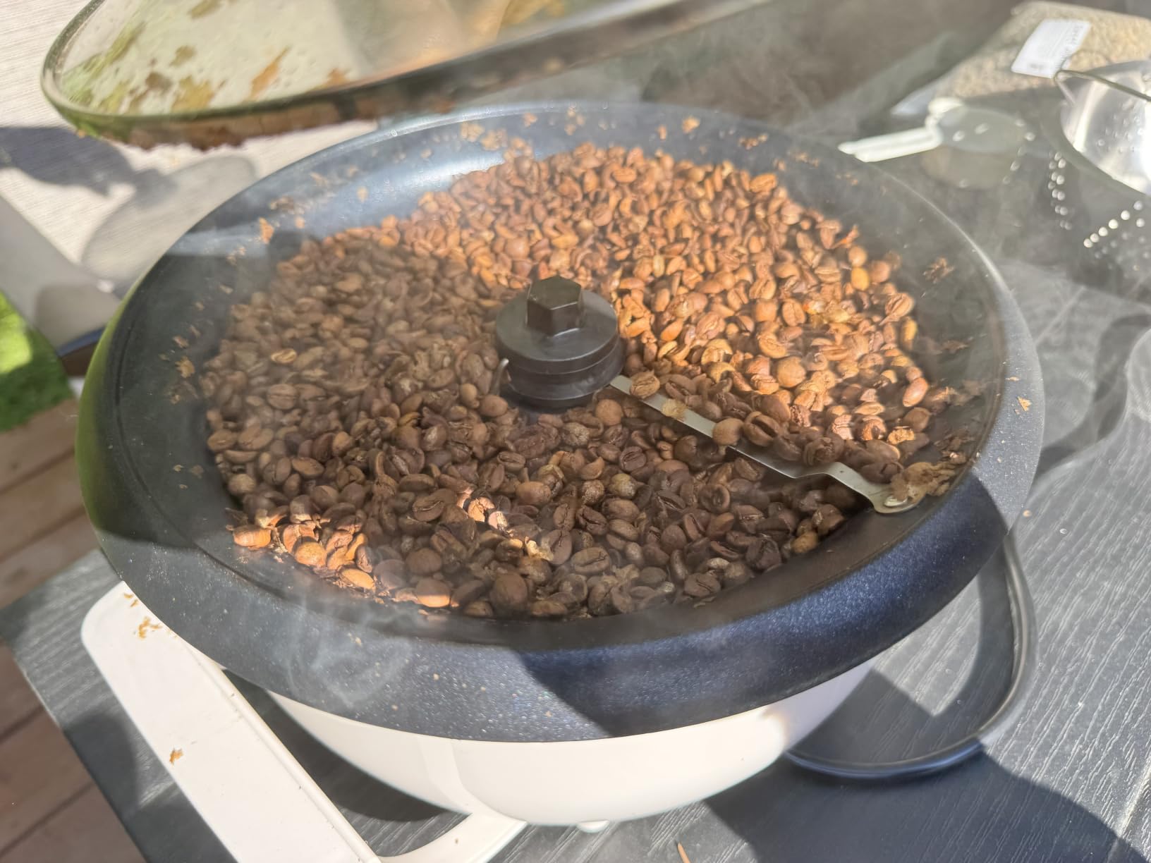 Coffee Roaster Machine for Home Use, 110V Coffee Bean Roaster with Timer customer photo 1
