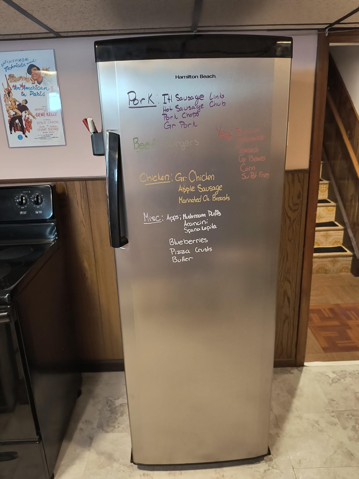 Hamilton Beach HBFRF1100, 11 cu ft, Upright Freezer, White customer photo 2