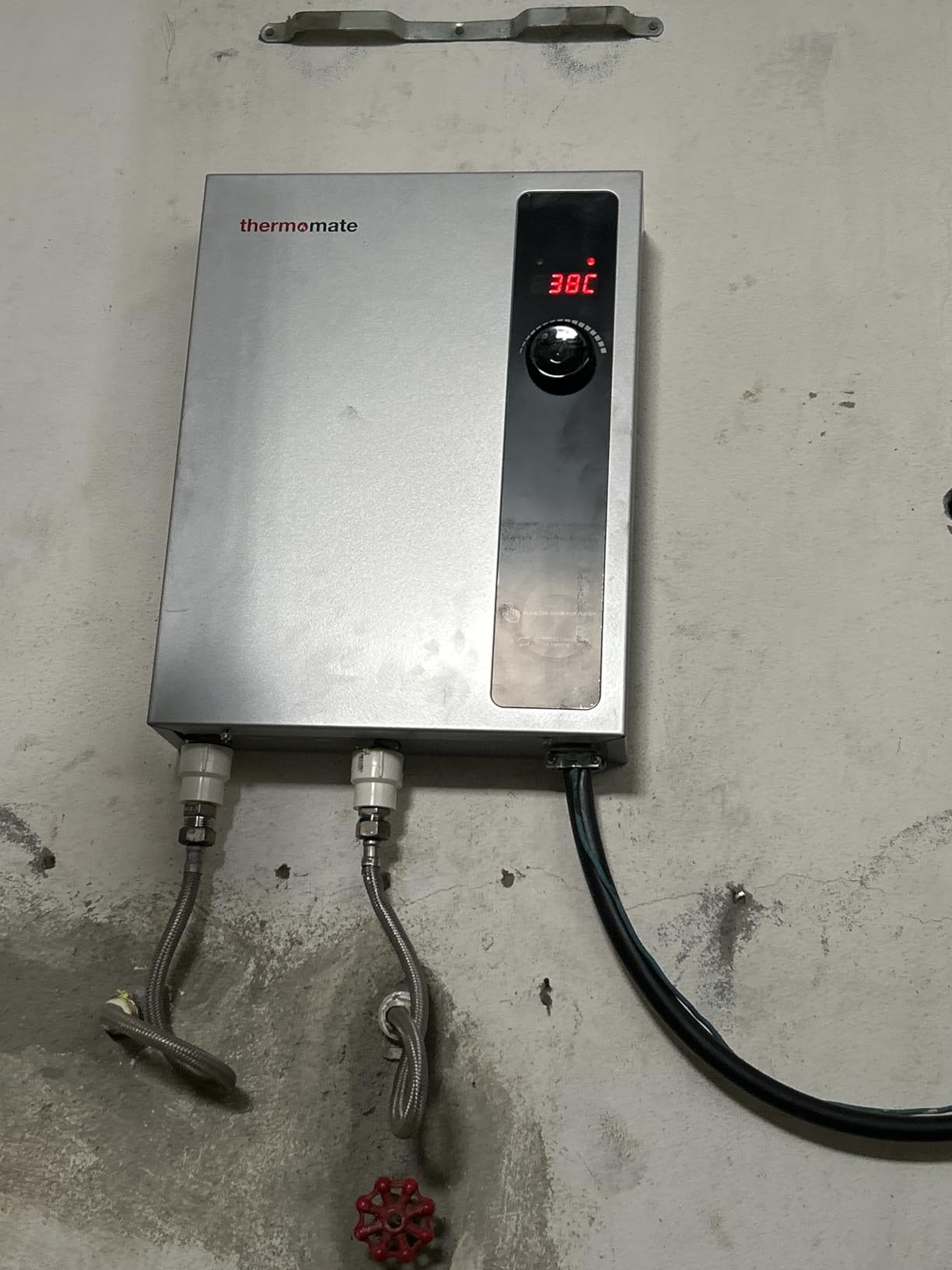 Tankless Water Heater Electric 18kW at 240 Volt, ThermoMate On Demand Instant Hot Water Heater Up to 4.4GMP, Self-Modulating Energy Saving for Residential Indoor Shower, Draw 76Amp customer photo 2