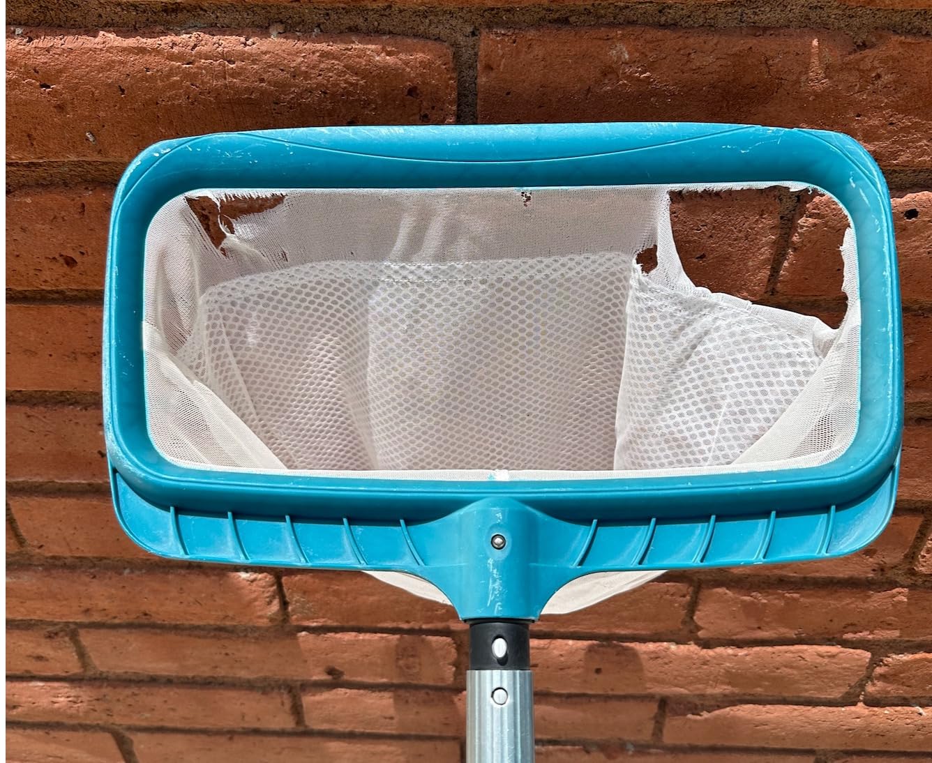 POOLWHALE Pool Skimmer Leaf Rake Net, Fine Mesh Deep Nylon Bag (No Pole) customer photo 1