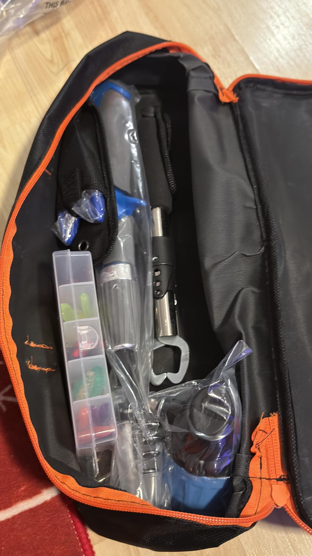 Urban Deco Kids Fishing Pole Set Portable Telescopic Kids Fishing Rod and Reel Combo Kit with Tackle Box for Beginners, Boys,Girls,Youth,Children customer photo 1