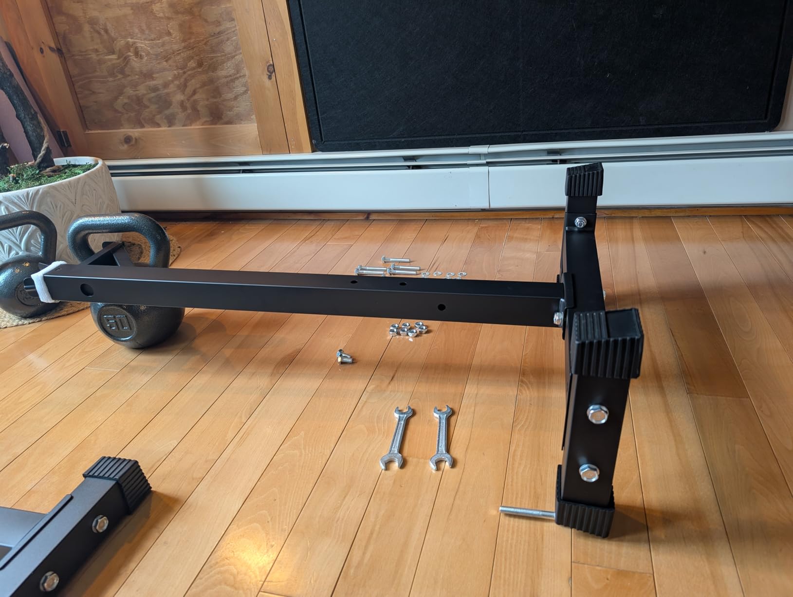 BangTong&Li Squat Rack Stand,Barbell Rack,Bench Press Rack Stand Home Gym Adjustable Weight Rack 550Lbs customer photo 1