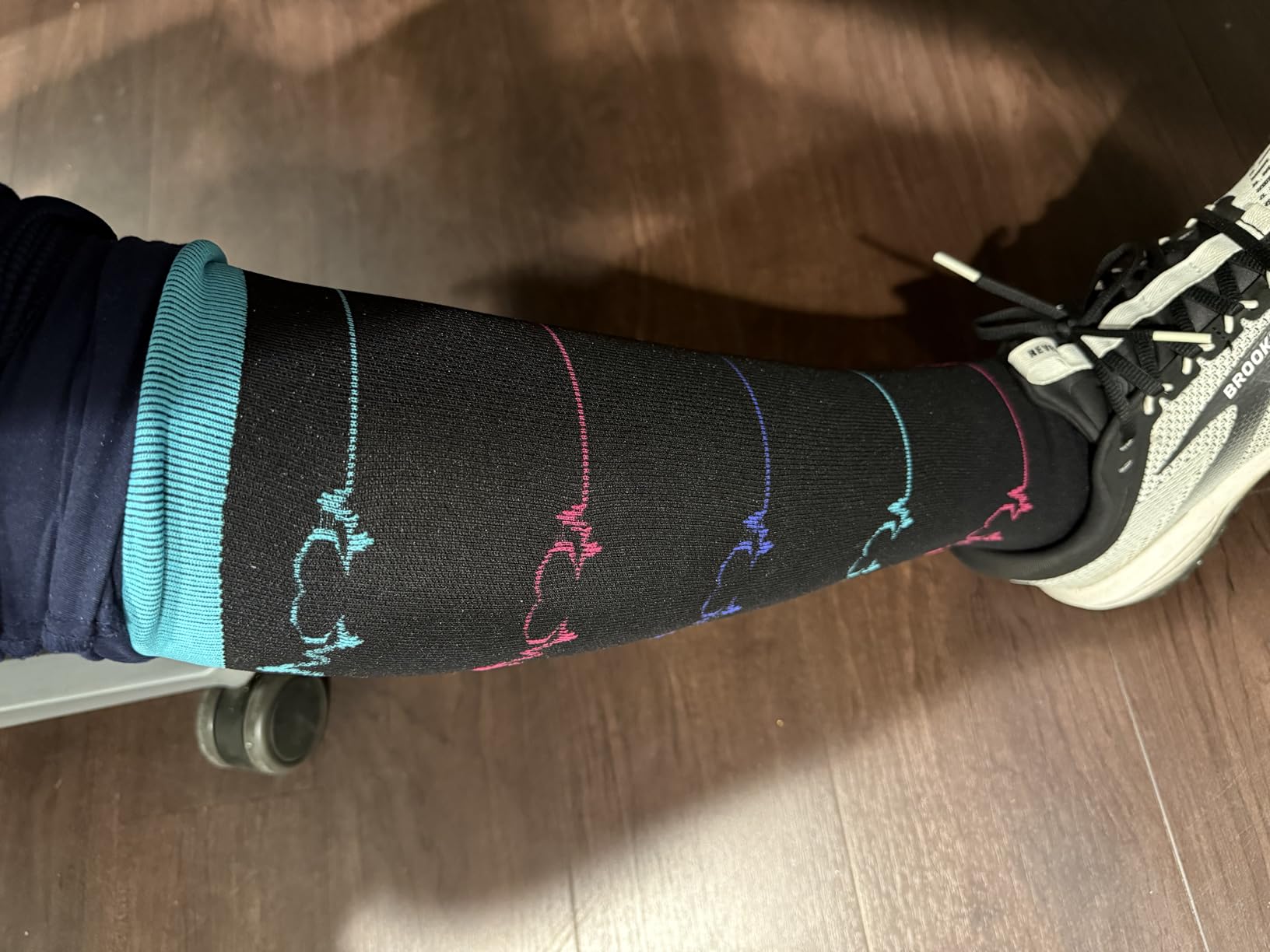 Sooverki Compression Socks for Women & Men 6 Pairs is Best Supportive Knee High Stockings for Circulation, Travel, Nurses customer photo 2