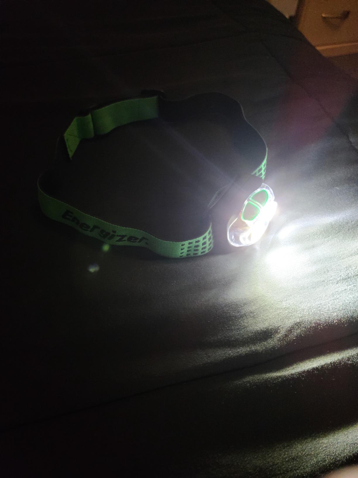 Energizer PRO-400 Headlamp Rechargeable, IPX4 Water Resistant Rechargeable Headlamp, Ultra Bright Multiple Light Modes Head Lamp, Camping, Running, Outdoors, Emergency Light, USB Included customer photo 2
