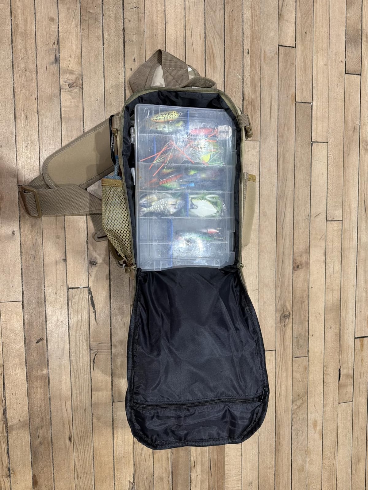 KastKing Blowbak Fishing Sling Bag, Fishing Backpack with Rod Holder customer photo 2